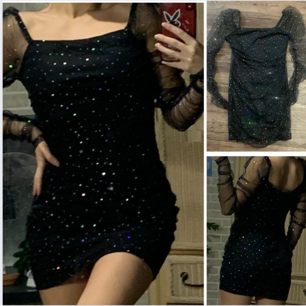 Sequin Mini Dress